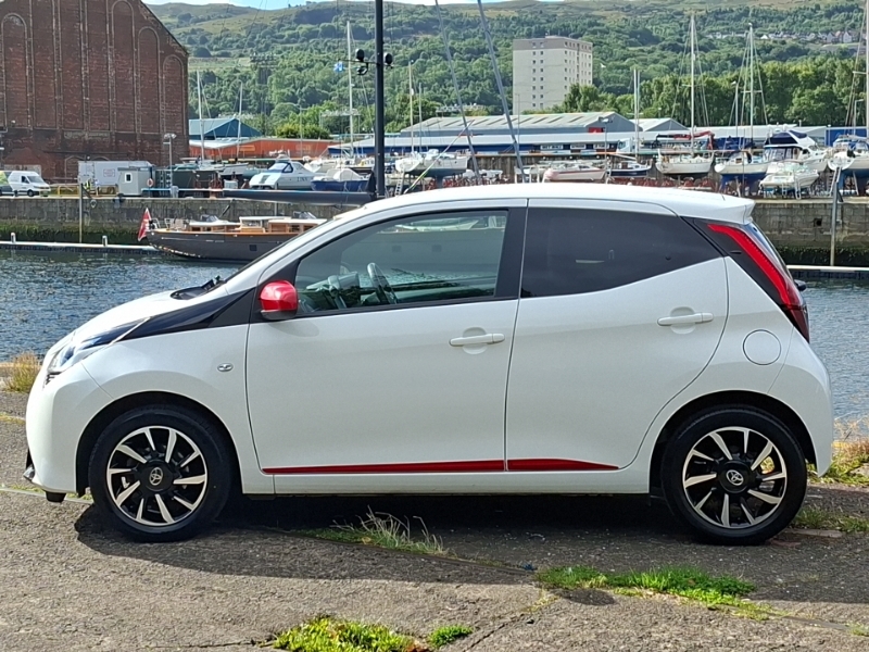 Toyota Aygo 1.0 Vvt-i X-trend Tss SK71EOZ White #4