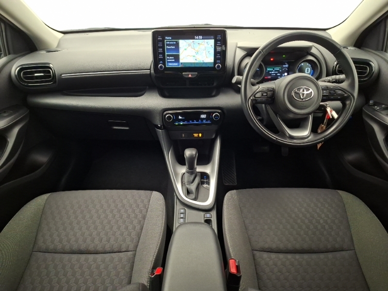 Toyota Yaris 1.5 Hybrid Design Cvt Nav YB23WGZ Black #3