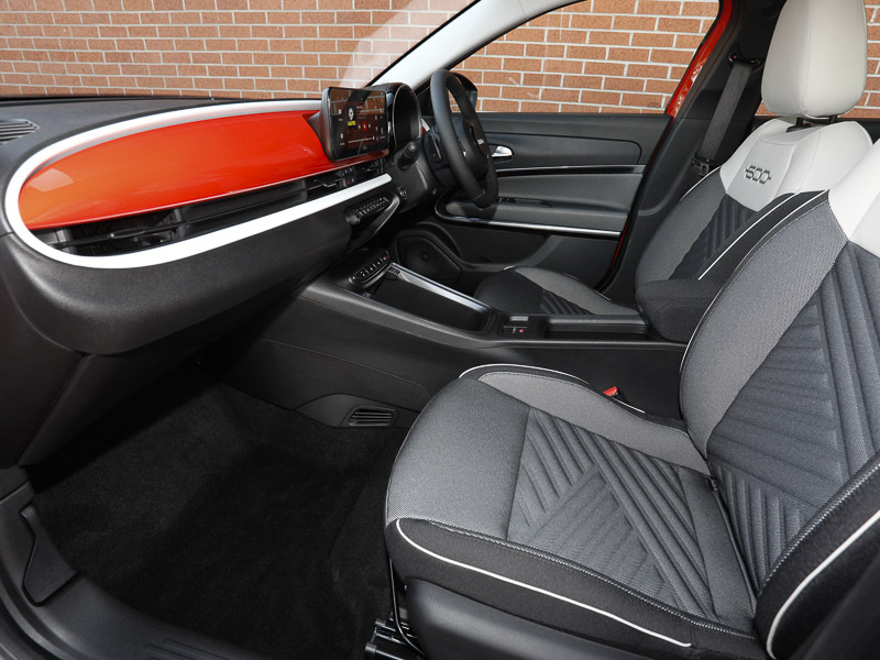 Fiat 600 1.2 Hybrid 48V Edct-6 Orange #5