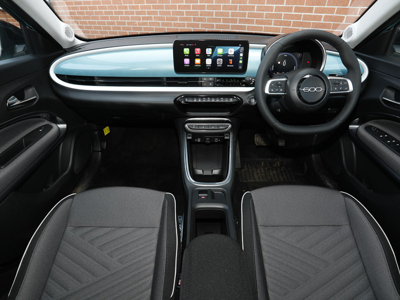 Fiat 600 1.2 Hybrid 48V Edct-6 Blue #4