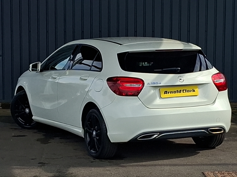 Mercedes-Benz A Class A180d Sport White #2