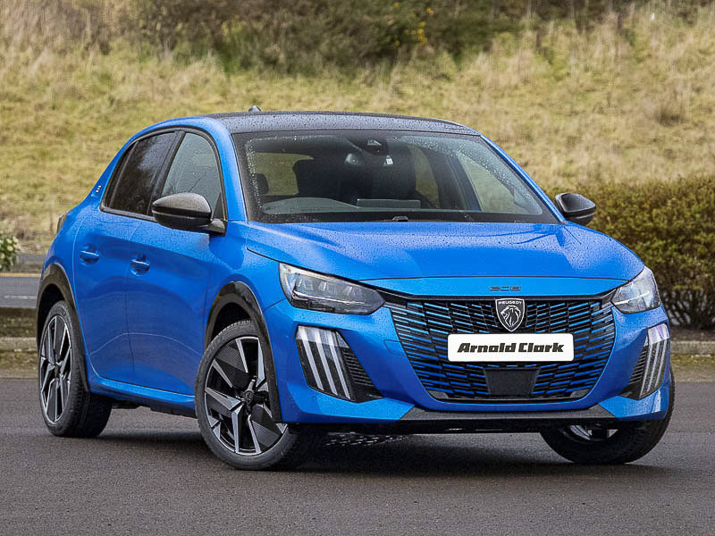 Peugeot e-208 100Kw Gt 50Kwh Blue