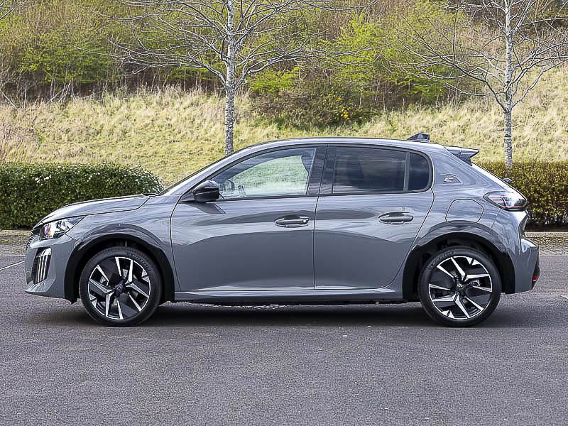 Peugeot e-208 100Kw Gt 50Kwh Grey #4
