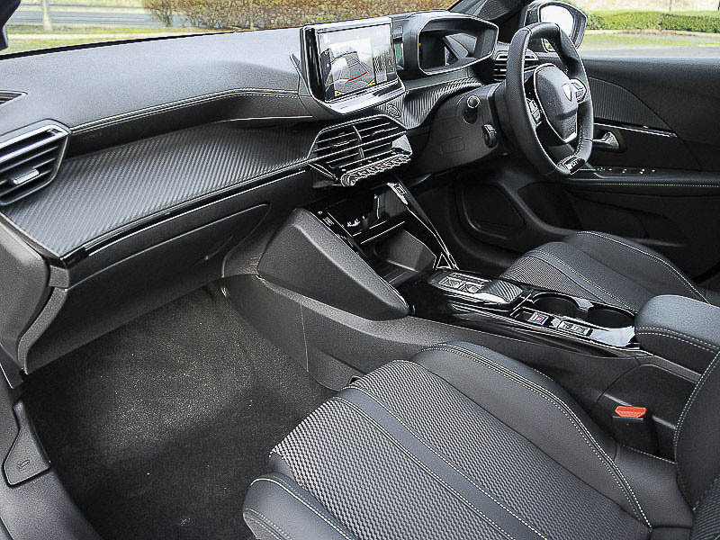 Peugeot e-208 100Kw Gt 50Kwh Grey #5