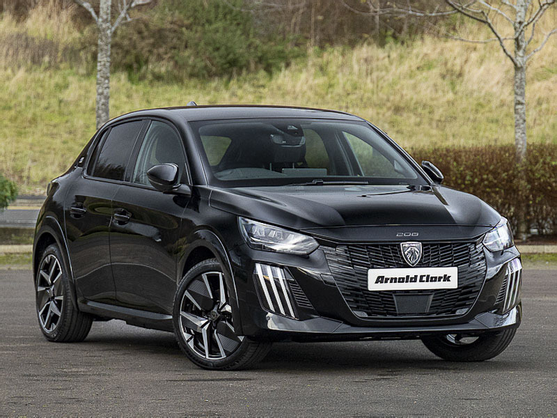 Peugeot e-208 100Kw Gt 50Kwh Black