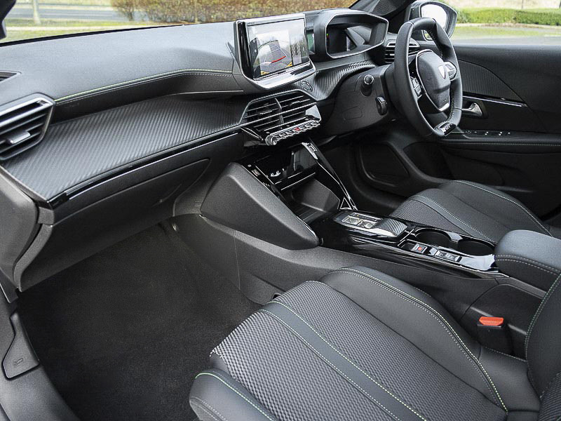 Peugeot e-208 100Kw Gt 50Kwh Grey #5
