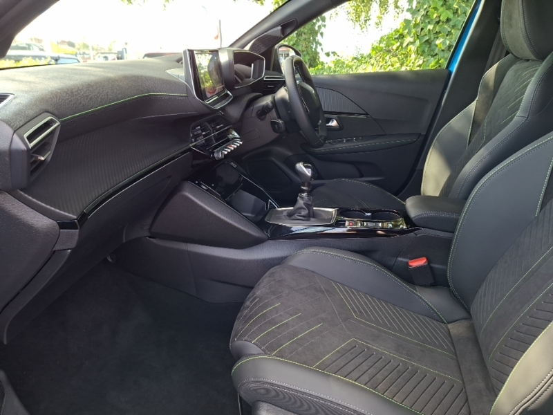 Peugeot 208 1.2 100 Turbo Gt Premium Blue #5
