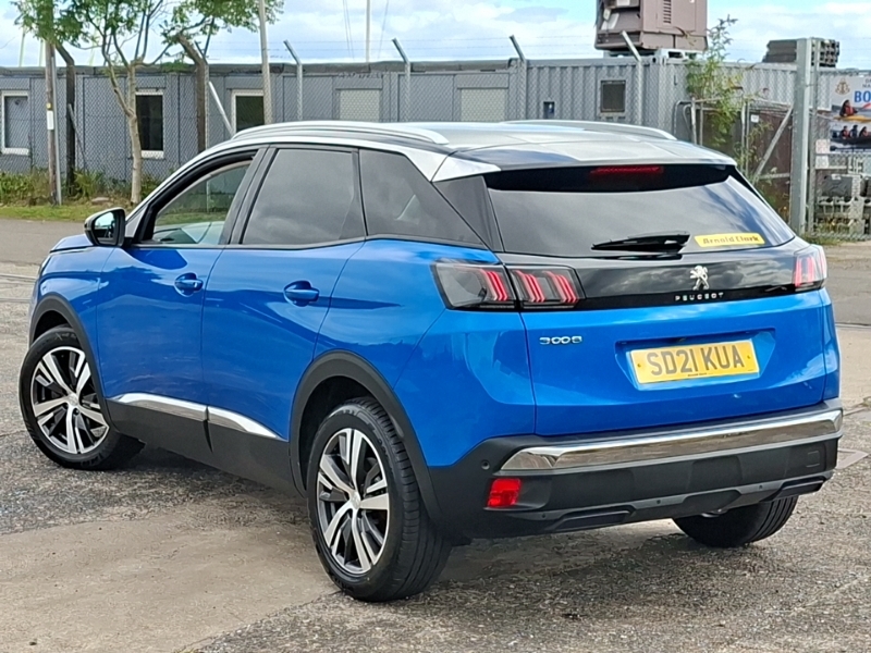 Peugeot 3008 1.2 Puretech Allure Premium Eat8 SD21KUA Blue #2