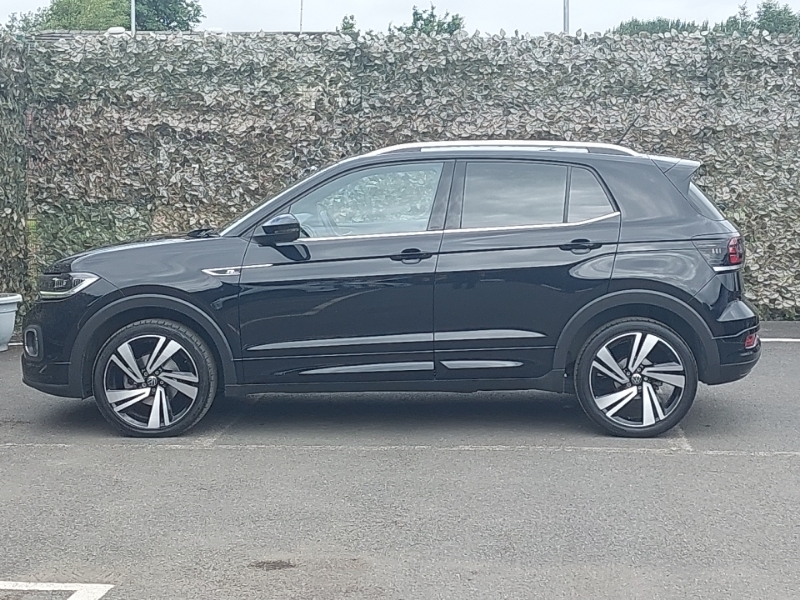 Volkswagen T-Cross 1.0 Tsi 110 R-line DA72FNV Black #4