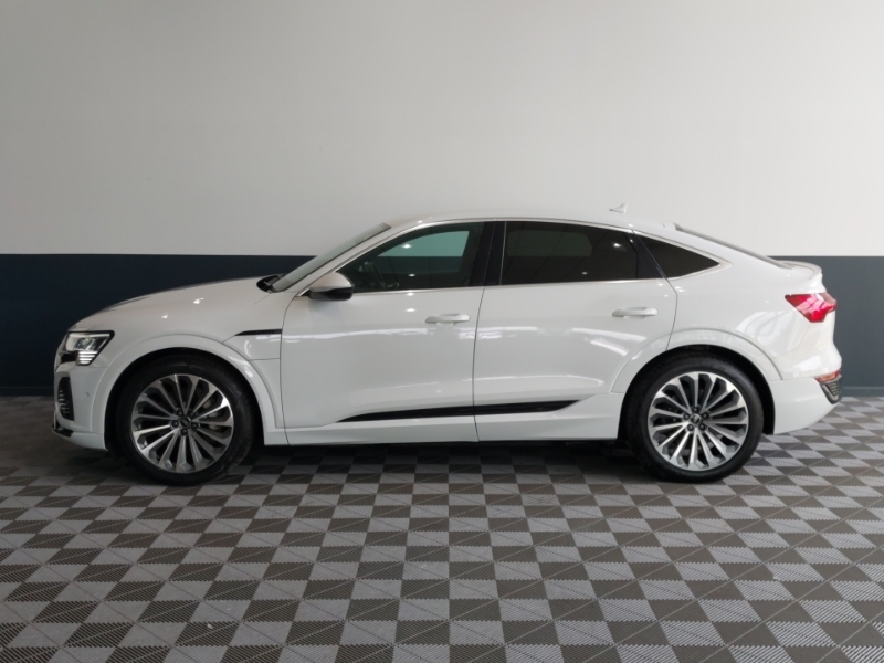 Audi Q8 e tron 300Kw 55 Quattro 114Kwh S Line White #4