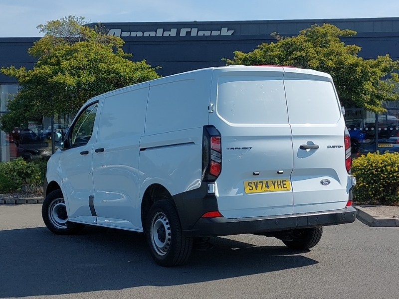 Ford Transit Custom 2.0 Ecoblue 110Ps H1 Van Leader SV74YHE White #2