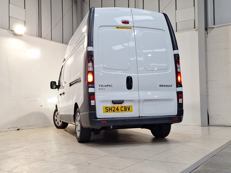 Renault Trafic Lh30 Blue Dci 150 High Roof Start Van SH24CBV White #2