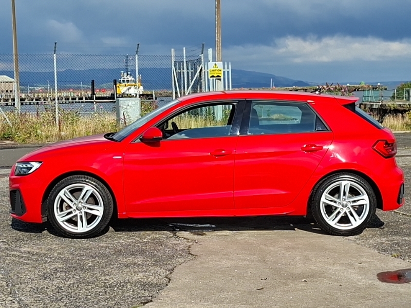 Audi A1 30 Tfsi S Line Red #4