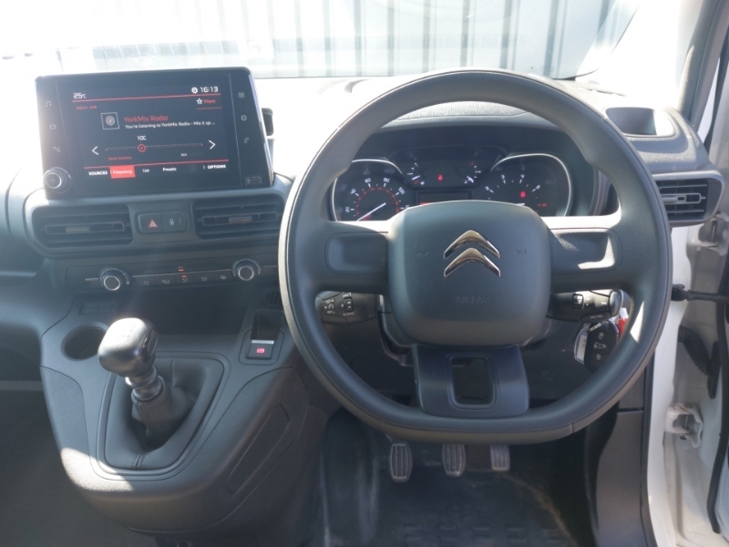 Citroen Berlingo 1.5 Bluehdi 100Ps Van Driver White #8