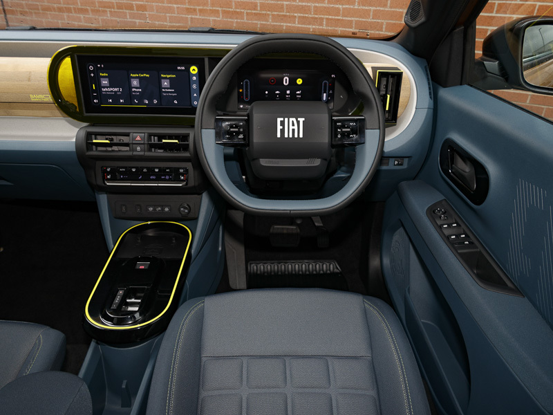 Fiat Panda 83Kw La Prima 44Kwh Black #8