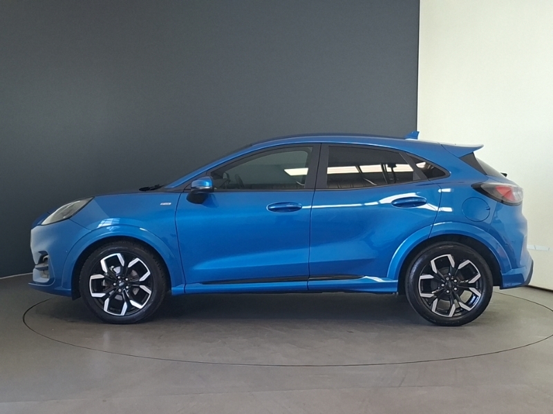 Ford Puma 1.0 Ecoboost Hybrid Mhev St-line X Dct Blue #4