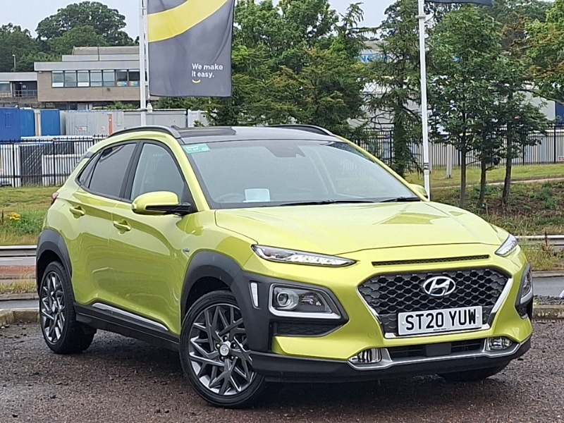 Hyundai Kona 1.6 Gdi Hybrid Premium Se Dct Yellow