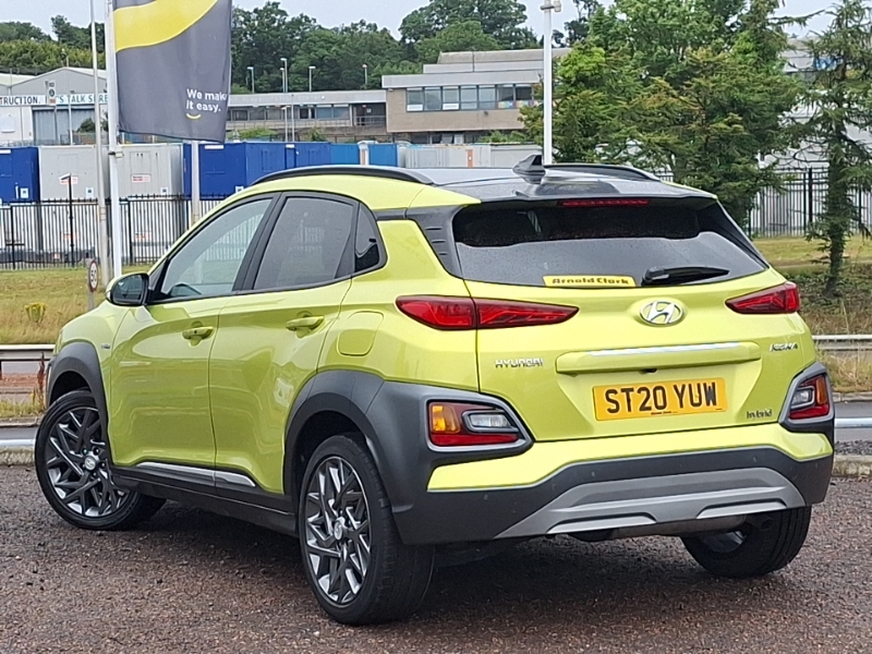 Hyundai Kona 1.6 Gdi Hybrid Premium Se Dct Yellow #2
