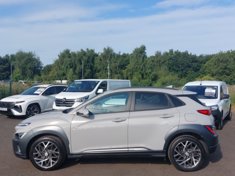 Hyundai Kona 1.6 Gdi Hybrid Premium Dct Grey #4