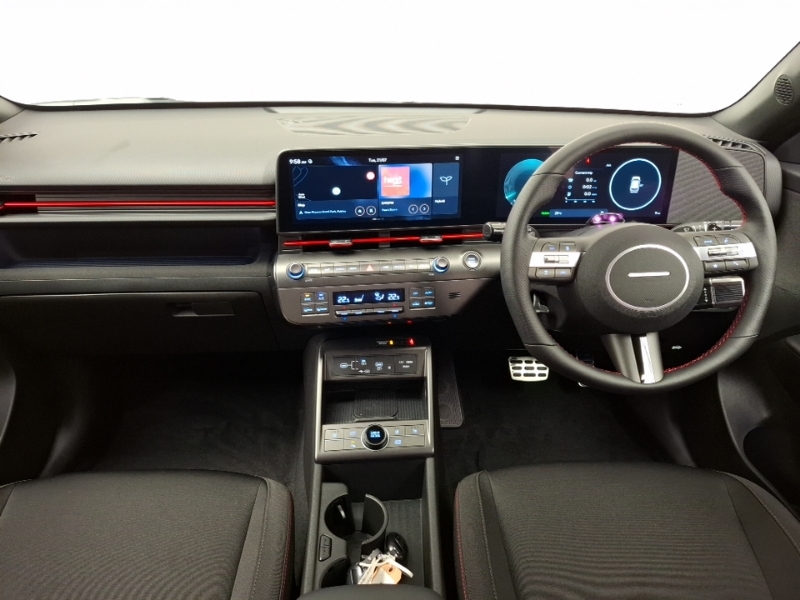 Hyundai Kona 1.6 Hybrid 138 N Line Dct Black #3