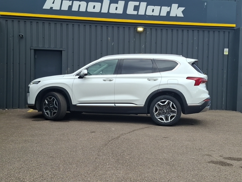 Hyundai Santa Fe 1.6 Tgdi Hybrid Ultimate 4Wd White #4