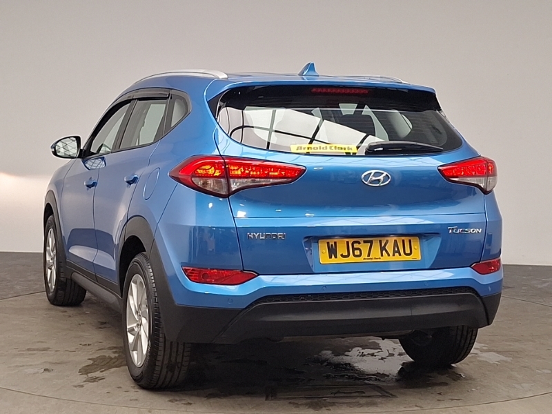 Hyundai Tucson 1.7 Crdi Blue Drive Se 2Wd Dct WJ67KAU Blue #2
