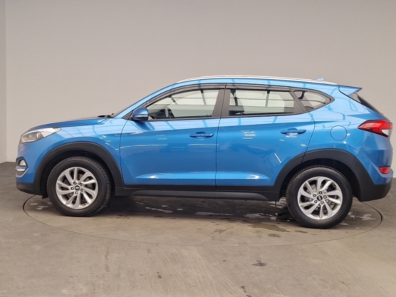 Hyundai Tucson 1.7 Crdi Blue Drive Se 2Wd Dct WJ67KAU Blue #4