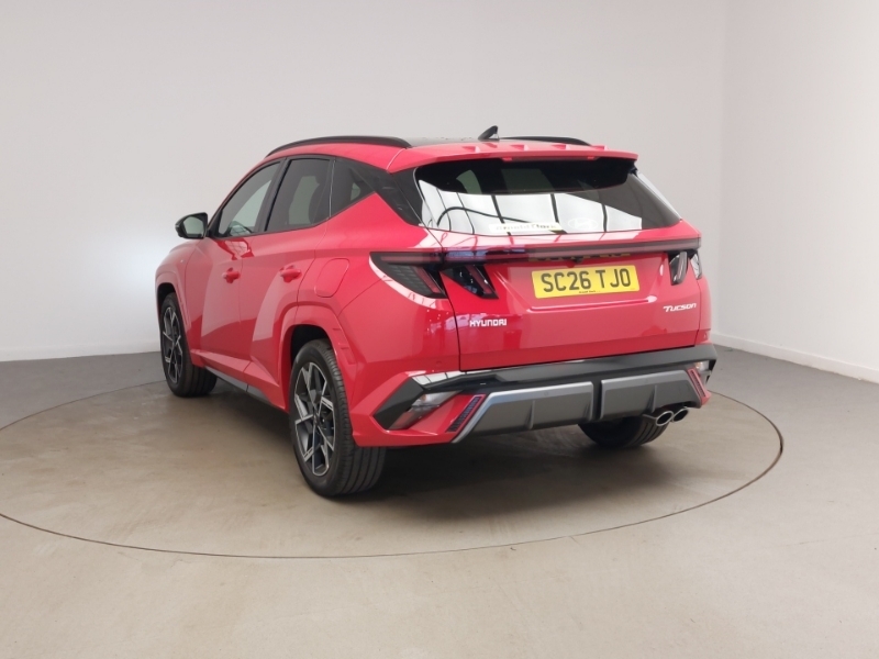 Hyundai Tucson 1.6T N Line Red #2
