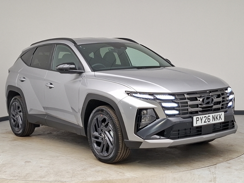 Hyundai Tucson 1.6T 239 Hybrid Black Line Silver