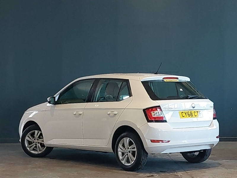 Skoda Fabia 1.0 Mpi 75 Se White