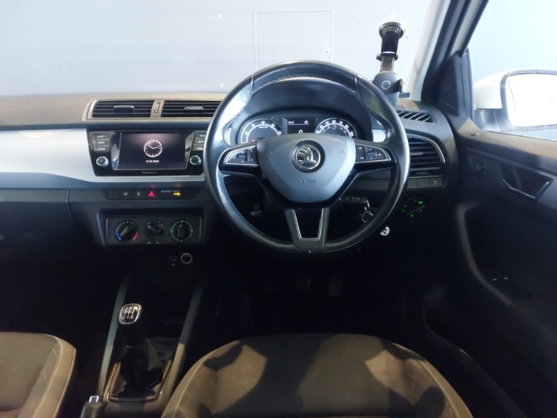 Skoda Fabia 1.0 Mpi 75 Se White #6