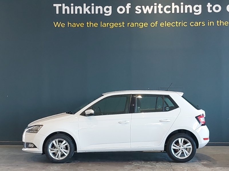 Skoda Fabia 1.0 Mpi 75 Se White #3