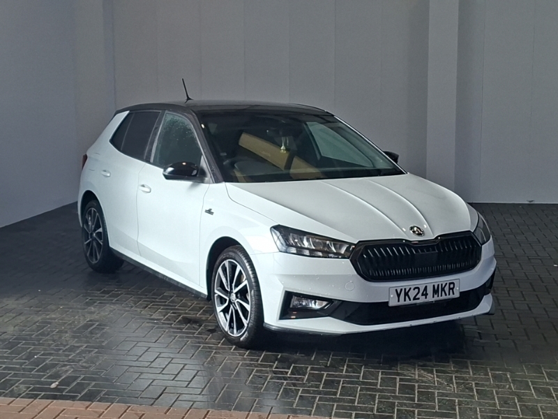 Skoda Fabia 1.0 Tsi 116 Monte Carlo Dsg White