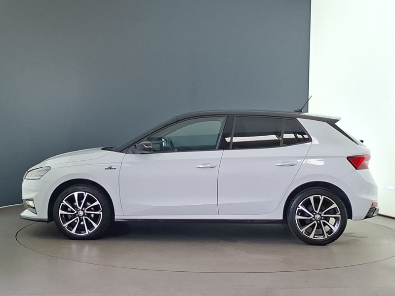 Skoda Fabia 1.0 Tsi 116 Monte Carlo Dsg YK24MKR White #4