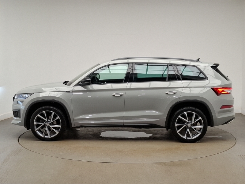 Skoda Kodiaq 1.5 Tsi Sport Line Dsg 7 Seat SD73HCJ Grey #4