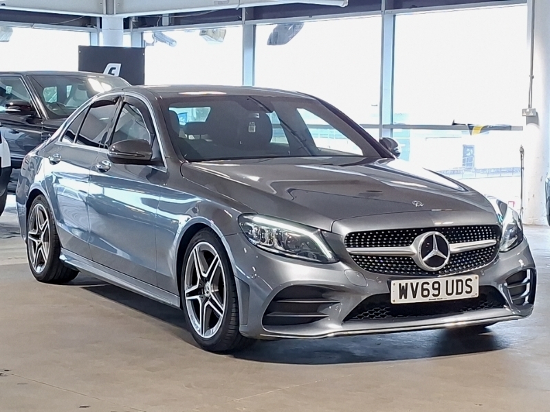 Mercedes-Benz C Class C200 Amg Line Premium 9G-tronic Grey