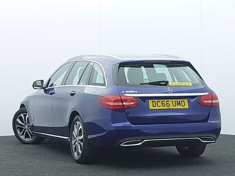 Mercedes-Benz C Class C200d Sport Blue #2