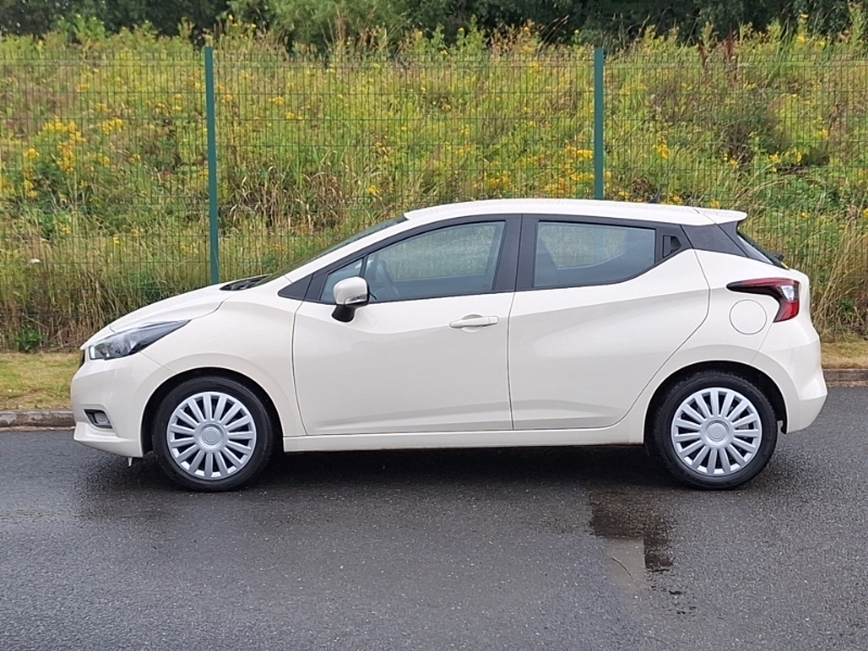 Nissan Micra 1.0 Ig-t 92 Acenta SM72AGY White #4