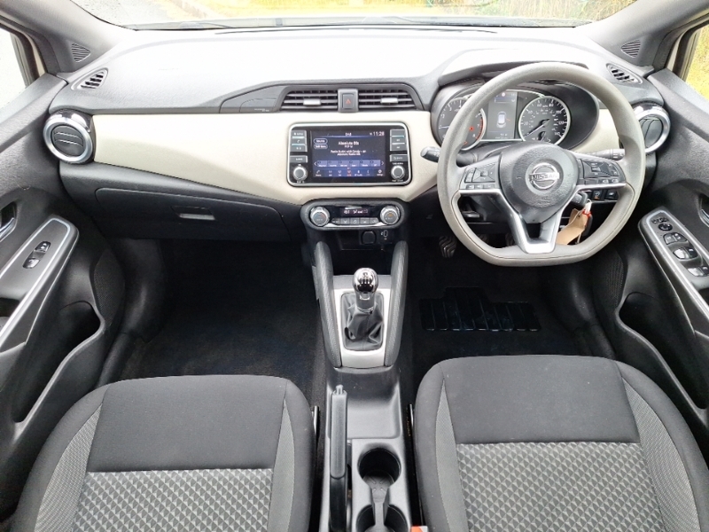 Nissan Micra 1.0 Ig-t 92 Acenta SM72AGY White #3