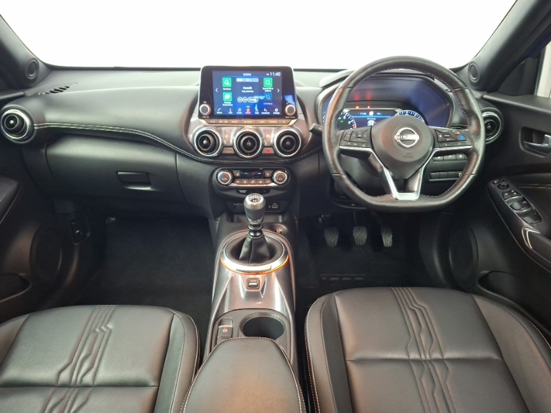 Nissan Juke 1.0 Dig-t 114 Tekna Blue #3