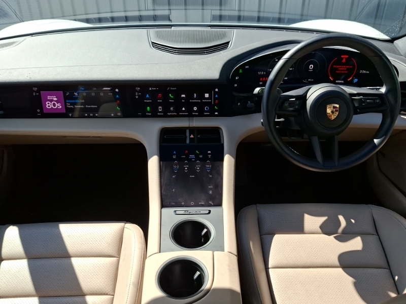Porsche Taycan 390Kw 4S 79Kwh White #3