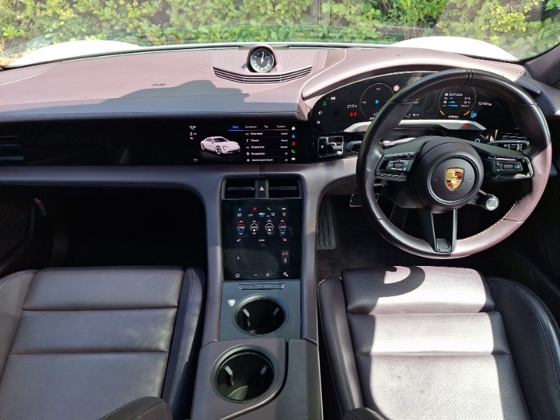 Porsche Taycan 500Kw Turbo 93Kwh White #3