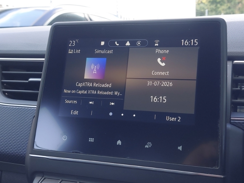 Renault Arkana Renault Arkana 1.6 E-tech Hybrid 145 Techno Au Red #17