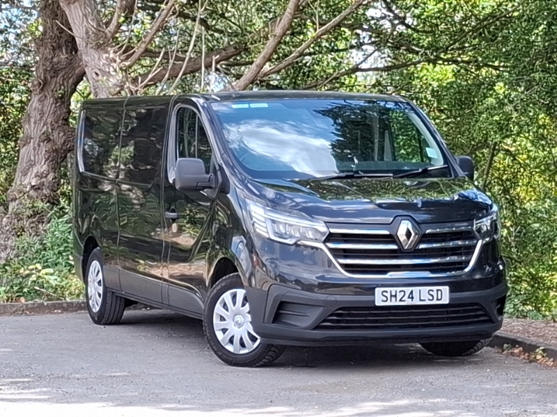 Renault Trafic Ll30 Blue Dci 130 Advance Van Black