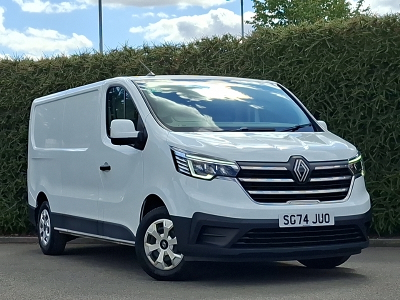 Renault Trafic Ll30 Blue Dci 130 Advance Safety Van White