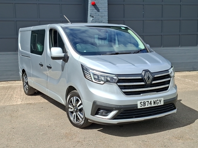 Renault Trafic Ll30 Blue Dci 150 Extra Sport Safety Crew Van Grey
