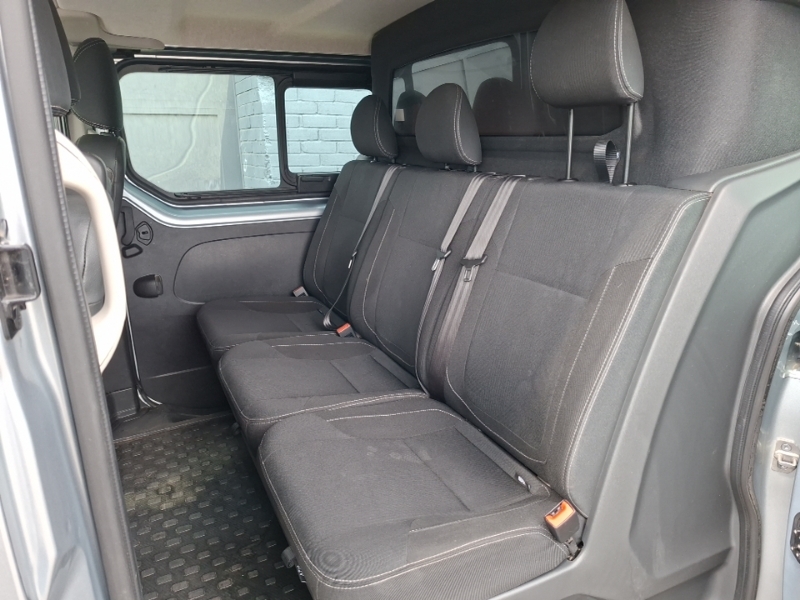 Renault Trafic Ll30 Blue Dci 150 Extra Sport Safety Crew Van Grey #6