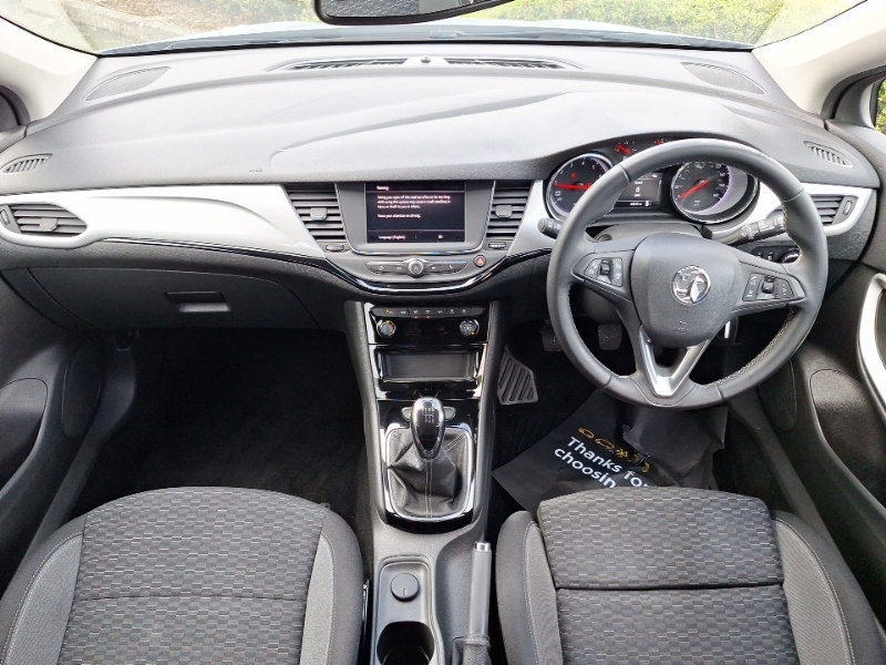 Vauxhall Astra 1.2 Turbo 145 Sri SK70LYW Silver #3