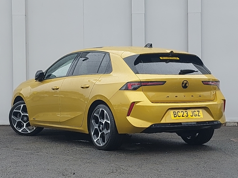 Vauxhall Astra 1.5 Turbo D Ultimate BC23JGZ Yellow #2