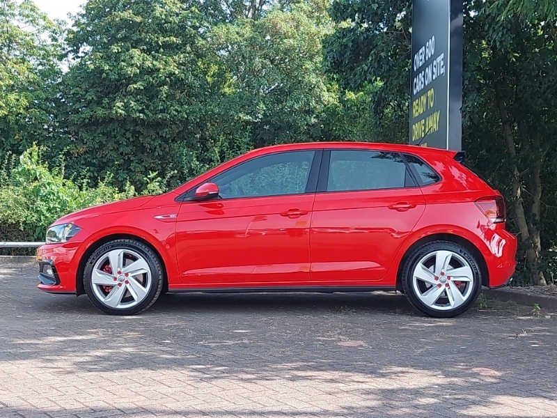 Volkswagen Polo 2.0 Tsi Gti Dsg Red #4